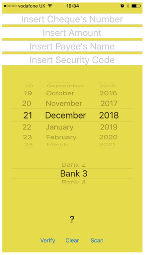 Bank Draft Security