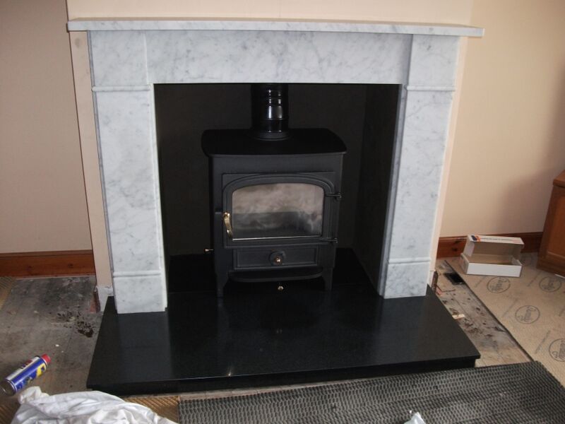 Fireplace installation by Fireplaces Direct Springholm