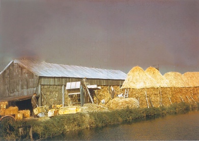 Building haystacks Kirkbean
