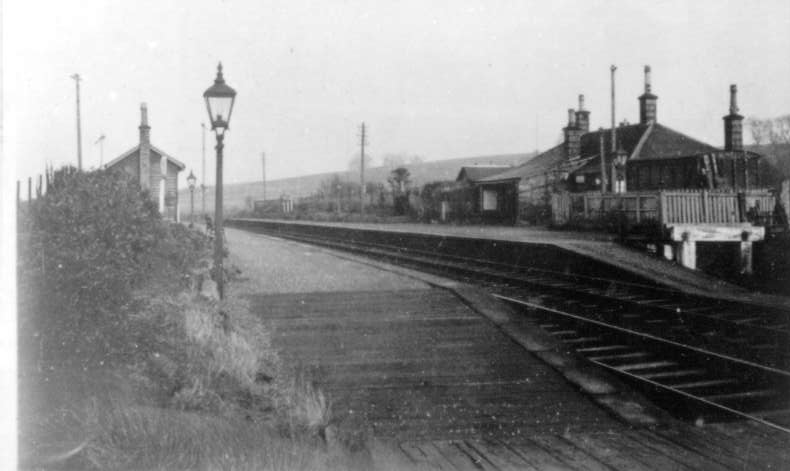 View of the platforms and station at Southwick in the 1960s