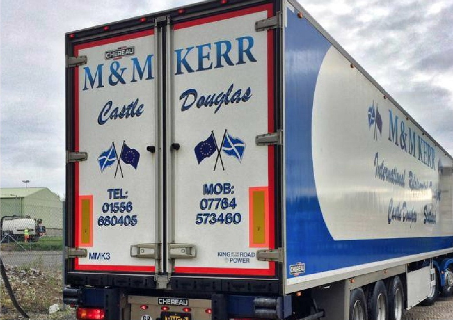 International refrigerated transport M & M Kerr