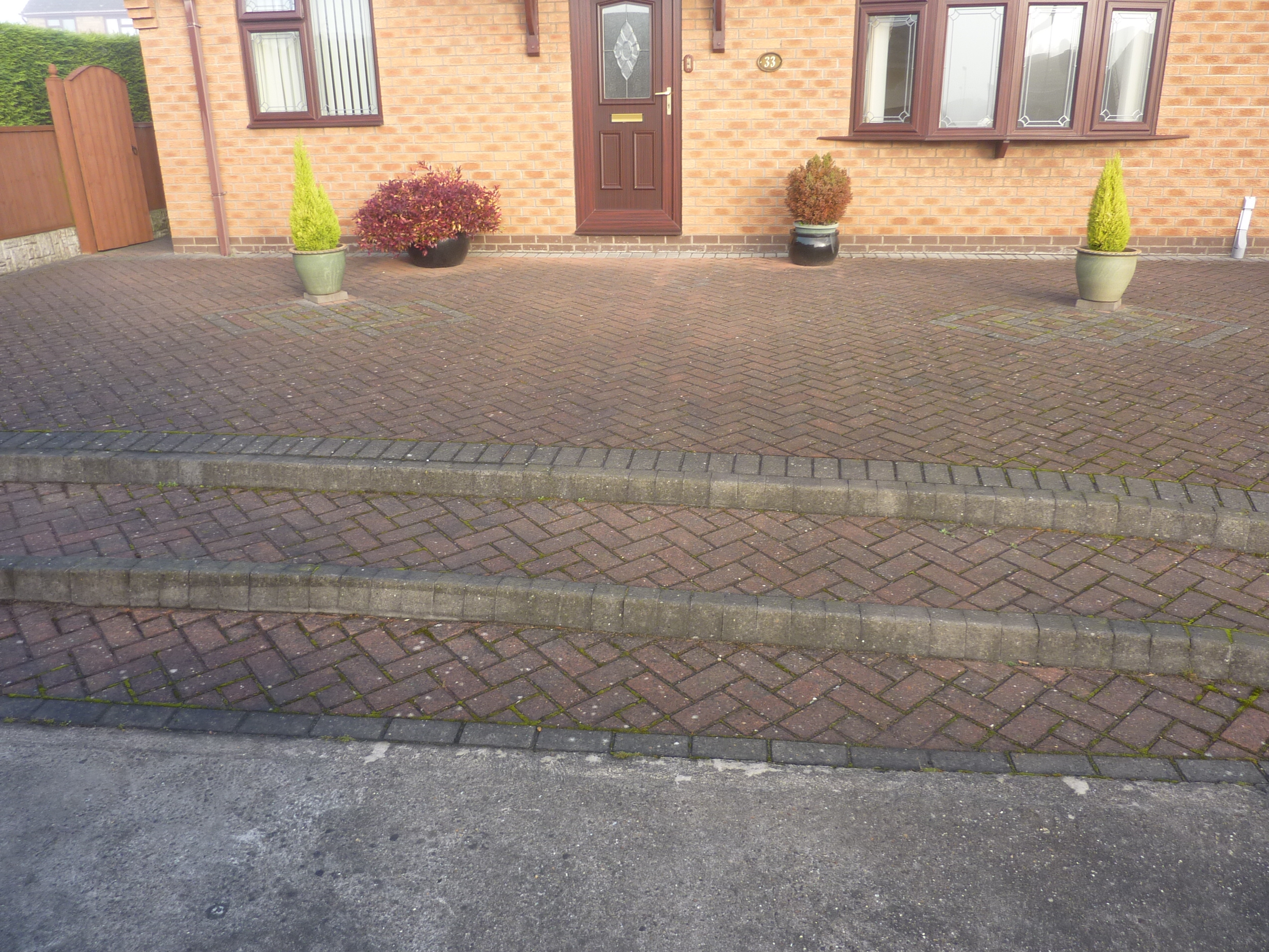 clean block paving with steam scunthorpe area
