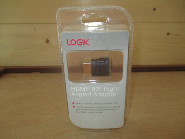Logik HDMI 90 degree right angle adapter