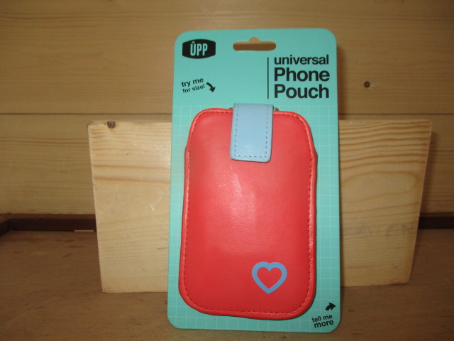 UPP Love Heart Pattern Universal Mobile Phone Pouch for IPHONE & More
