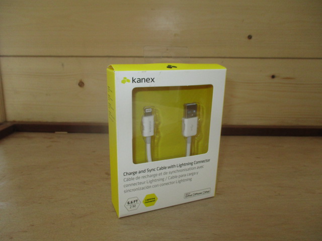 Kanex 2m Lightning to USB Cable for Apple iPhone/iPad/iPad Mini - White
