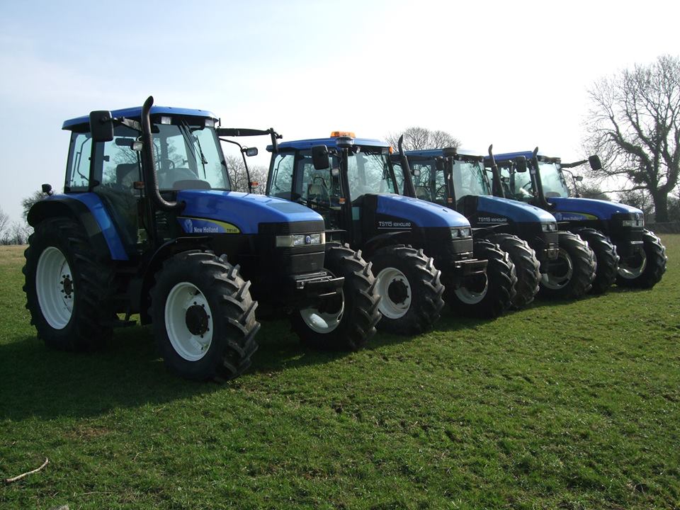 tractor line up