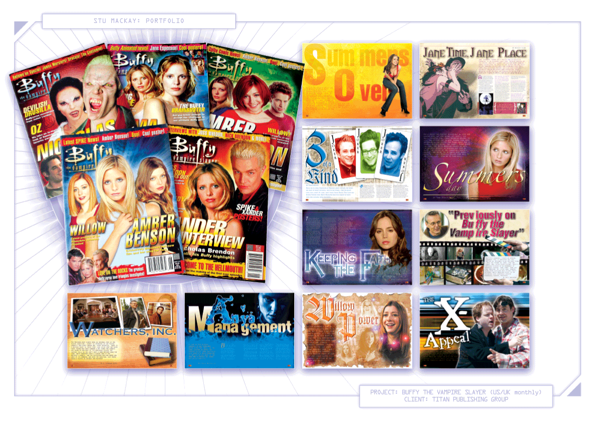 Buffy the Vampire Slayer - UK/US publications
