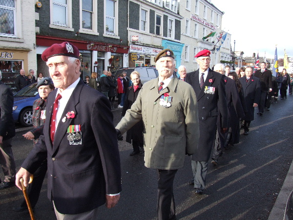 Remembrance Day Parade Moffat, 2012