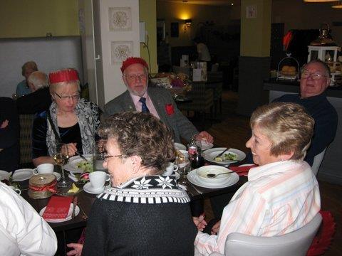 Guests at the Moffat Branch 2014 Christmas Party