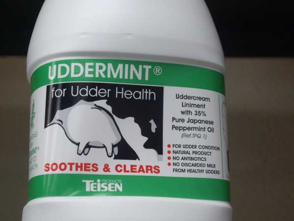 Bottle of Uddermint