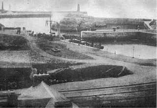 Portpatrick Harbour in 1869