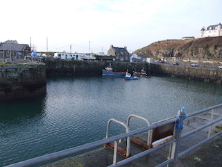 The harbour at Portpatrick is a community-owned asset