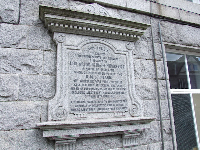 The Murdoch Memorial, Dalbeattie Town Hall