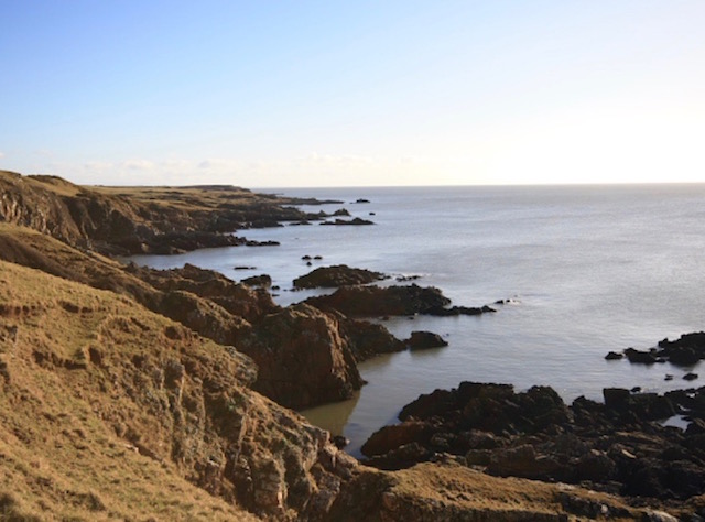 Stunning coastal scenery near Kirkcudbright