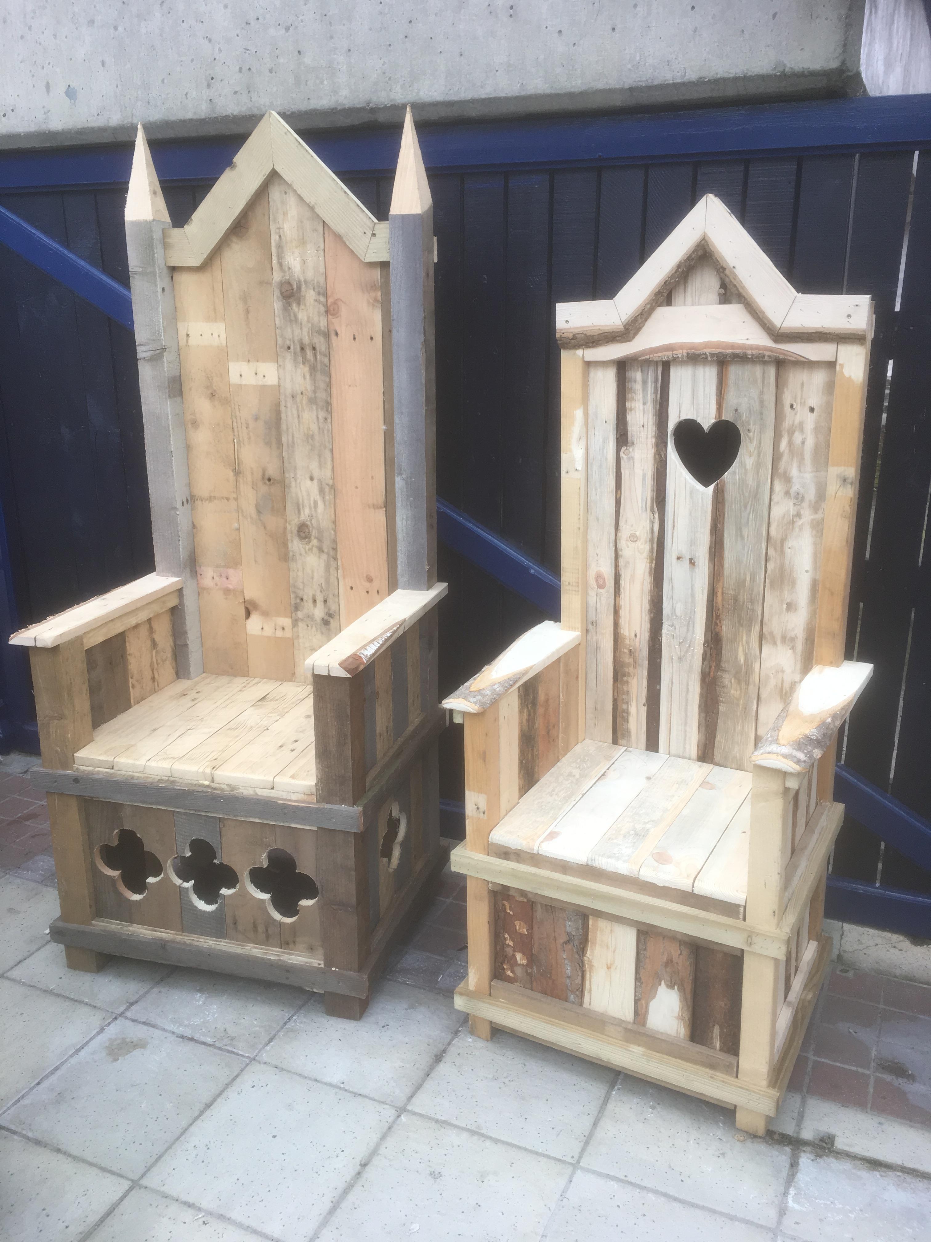 our most popular throne designs