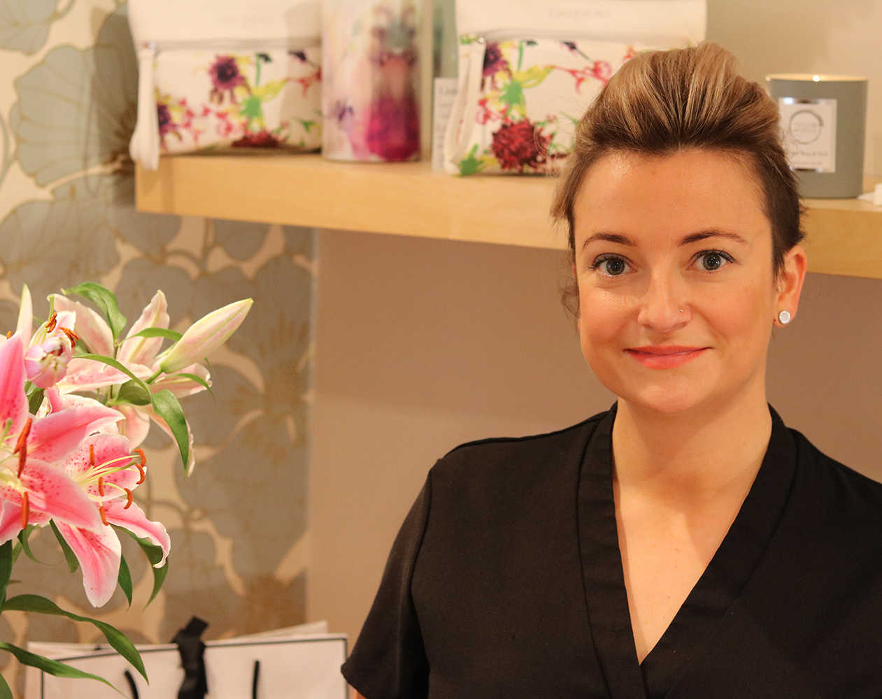 Photo of Lilly Cumming, owner and founder of Lilly's Beauty Room, Harpenden