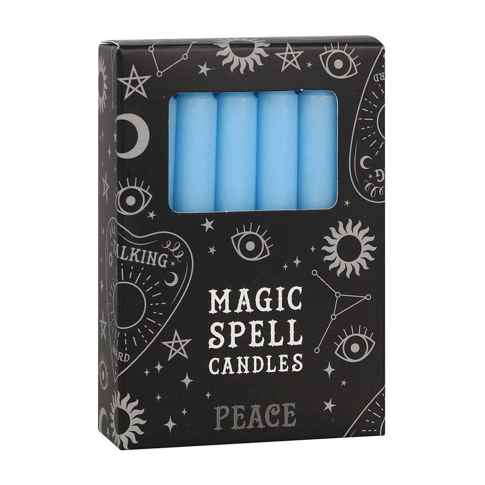 LIGHT BLUE 'PEACE' SPELL CANDLES