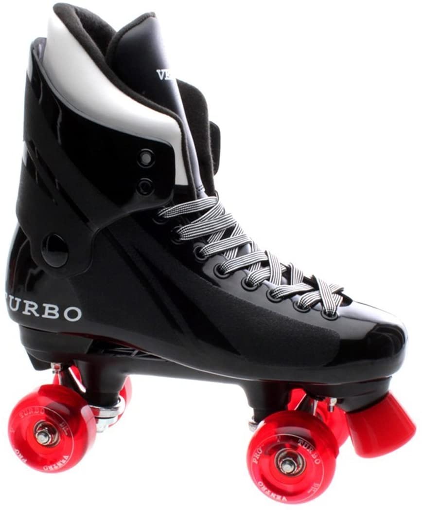 Ventro Pro Turbo Quad Roller Skate Colour: Black/Red